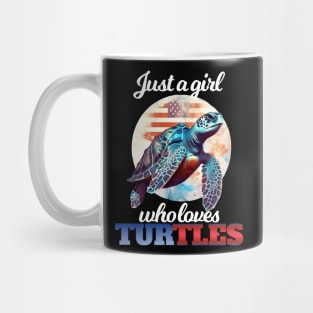 Just a Girl Who Loves Turtles Mug